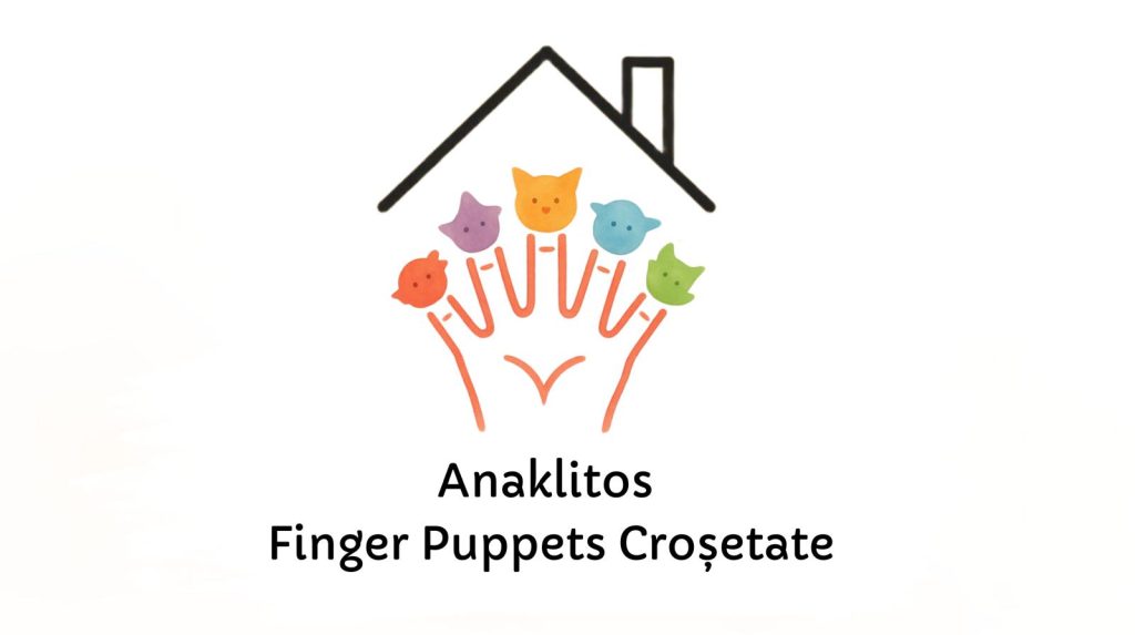 Logo Finger Puppets Croșetate Anaklitos
